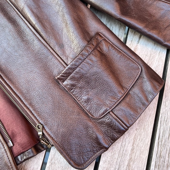 Vintage Olde Hide House Womens Leather jacket. - Picture 8 of 10